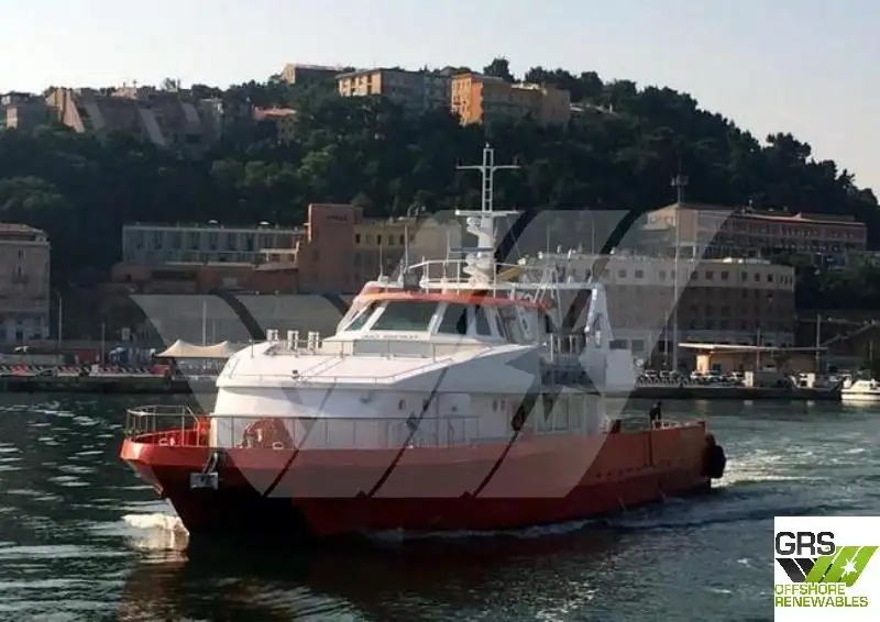 Statek serwisowy do obsługi farm wiatrowych na sprzedaż